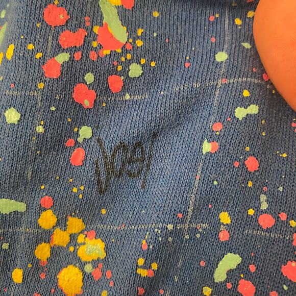 90’s Hanes Artist New York Raglan Sweatshirt Size XL - Picture 3 of 6